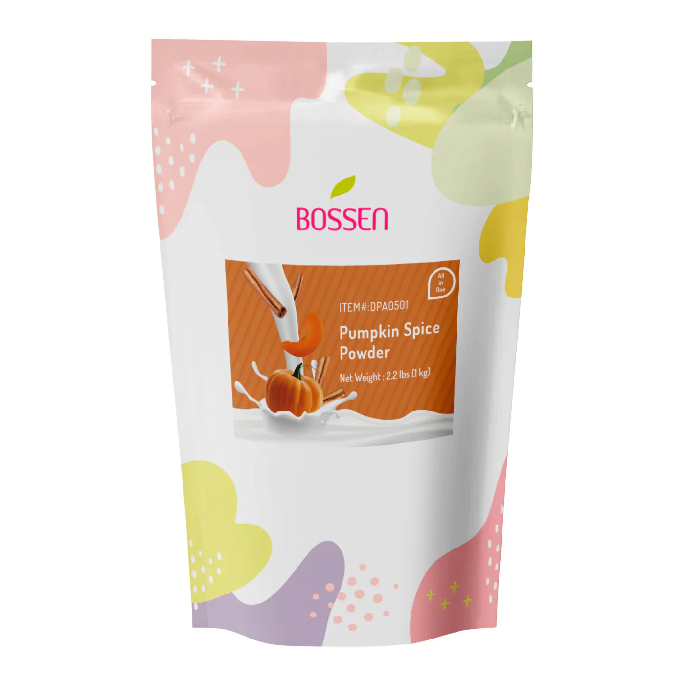 Pumpkin Spice Beverage Mix | All in One | NEW | 2.2 Lbs. Bag - Bossen Canada - Ships Free Within Canada on Orders Above CAD $199