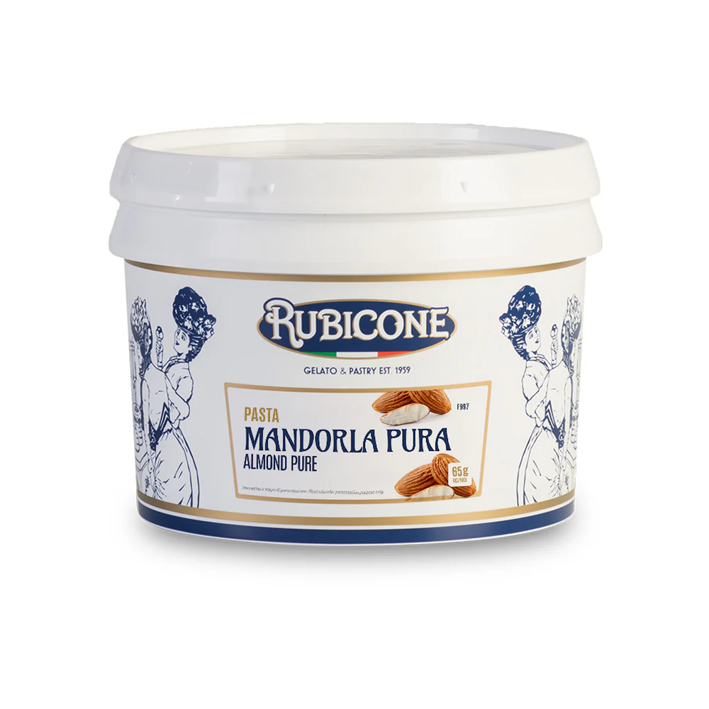 "PRE-ORDER" Pure Almond Paste - Classic Gelato Pastes - Case of 2 x 3 KG Buckets - Rubicone Canada - Ships Free Within Canada on Orders Above CAD $199 - Image 2