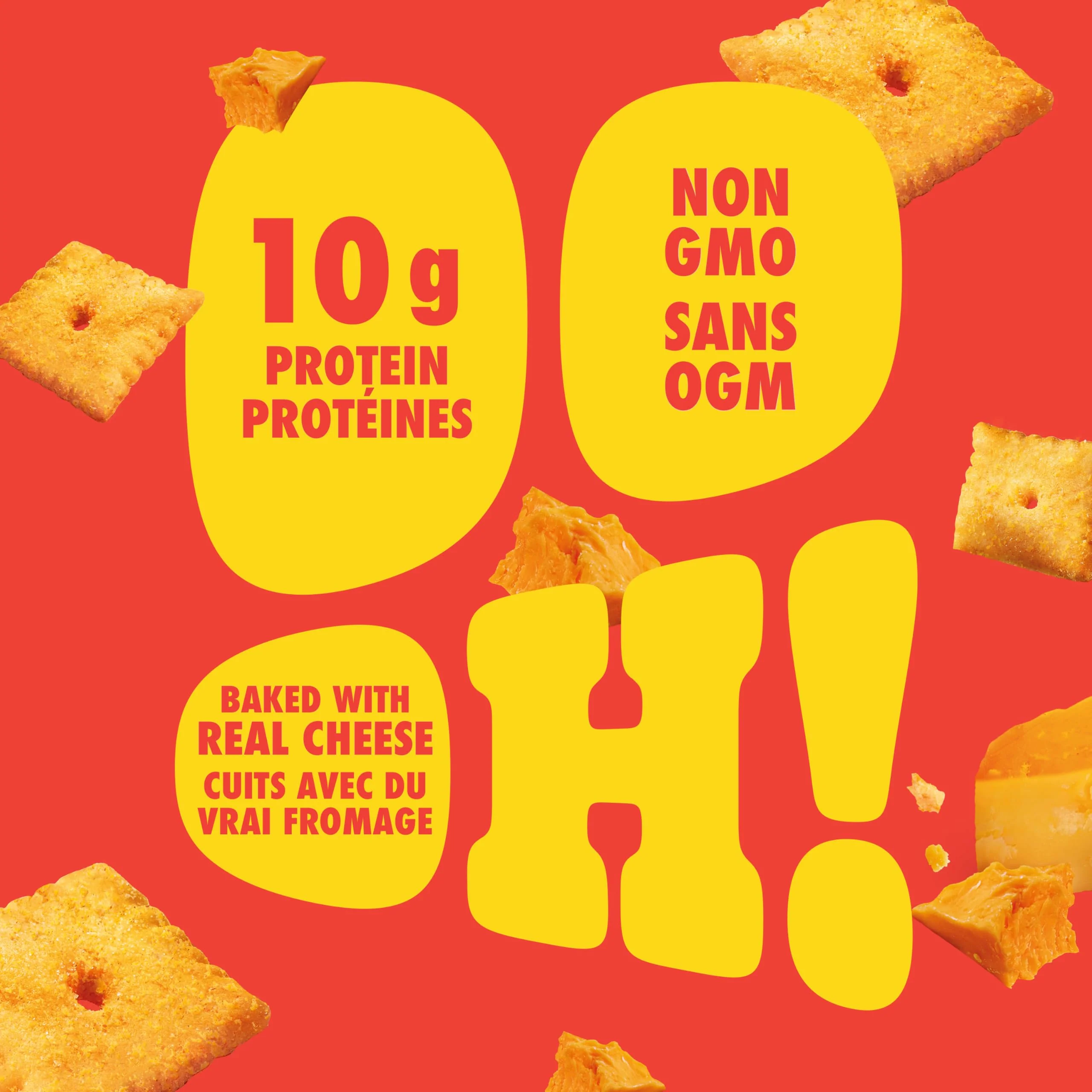 Pure Protein Cheddar Cheesy Crackers - 10G Protein Per Serving, Pack of 8 - Canadian Distribution - Ships Free Within Canada on Orders Above CAD $199 - Image 6