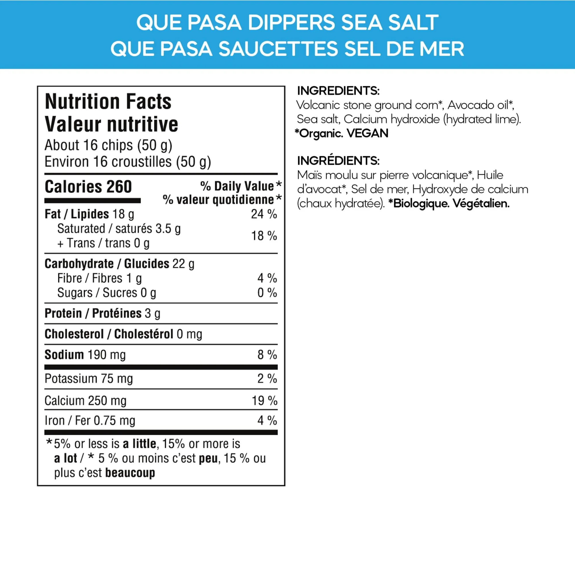 Que Pasa Organic Salted Dippers Tortilla Chips - 12 Pack (170g each) | Gluten Free & Non-GMO - Canadian Distribution - Ships Free Within Canada on Orders Above CAD $199 - Image 5