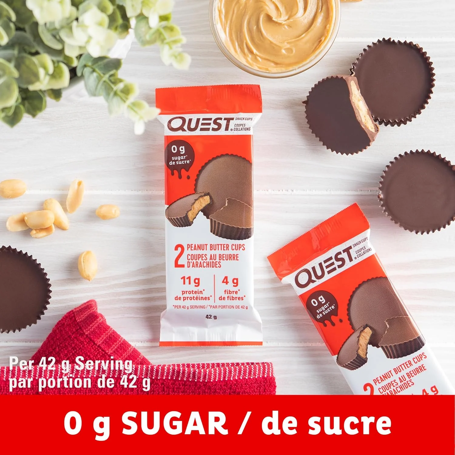 Quest – Peanut Butter Cups – 12 Pack – Ships Free Within Canada on Orders Above CAD $199 - Image 5