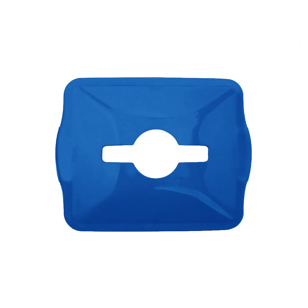 Quick-Drop Slotted Hole Curbside Lid - Sold By The Case