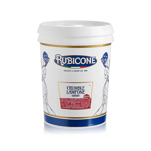 "PRE-ORDER" Raspberry Crumble - Case of 2 x 4 KG Buckets - Rubicone Canada - Made in Italy - Ships Free Within Canada on Orders Above CAD $199 - Image 2