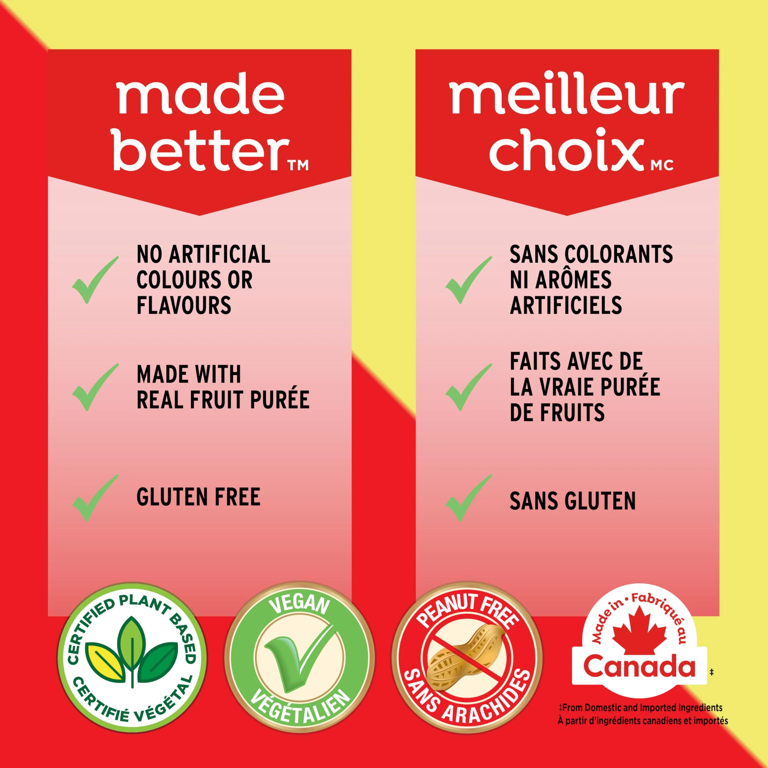 REALFRUIT Illusions Strawberry Pear Gummies - 2 x 325g - Canadian Distribution - Ships Free Within Canada on Orders Above CAD $199 - Image 3