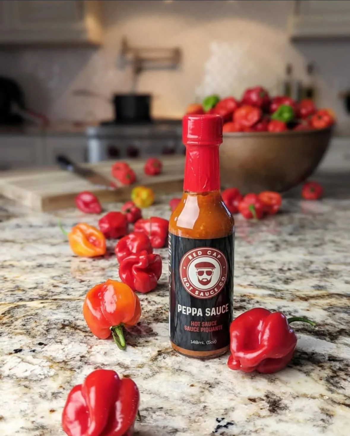 Red Cap Hot Sauce Co. Peppa Sauce, 148mL - Canadian Distribution - Ships Free Within Canada on Orders Above CAD $199 - Image 4