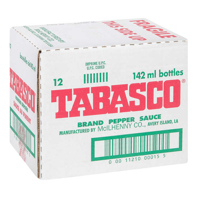Red Pepper Sauce- Hot Sauce - Tabasco - 12 x 142ml/Case - Ships Free Within Canada on Orders Above CAD $199 - Image 2