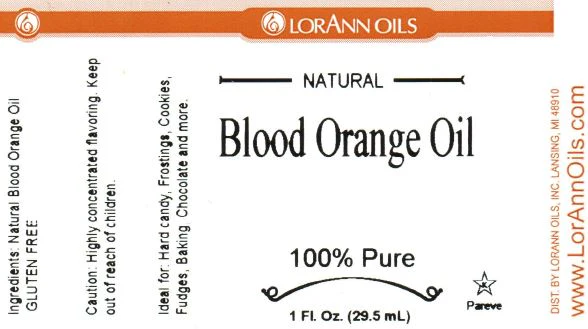 'REDUCED TO CLEAR' Blood Orange Oil Natural - Food Grade Essential Oils 16 oz. - Ships Free Within Canada on Orders Above CAD $199 - Image 2