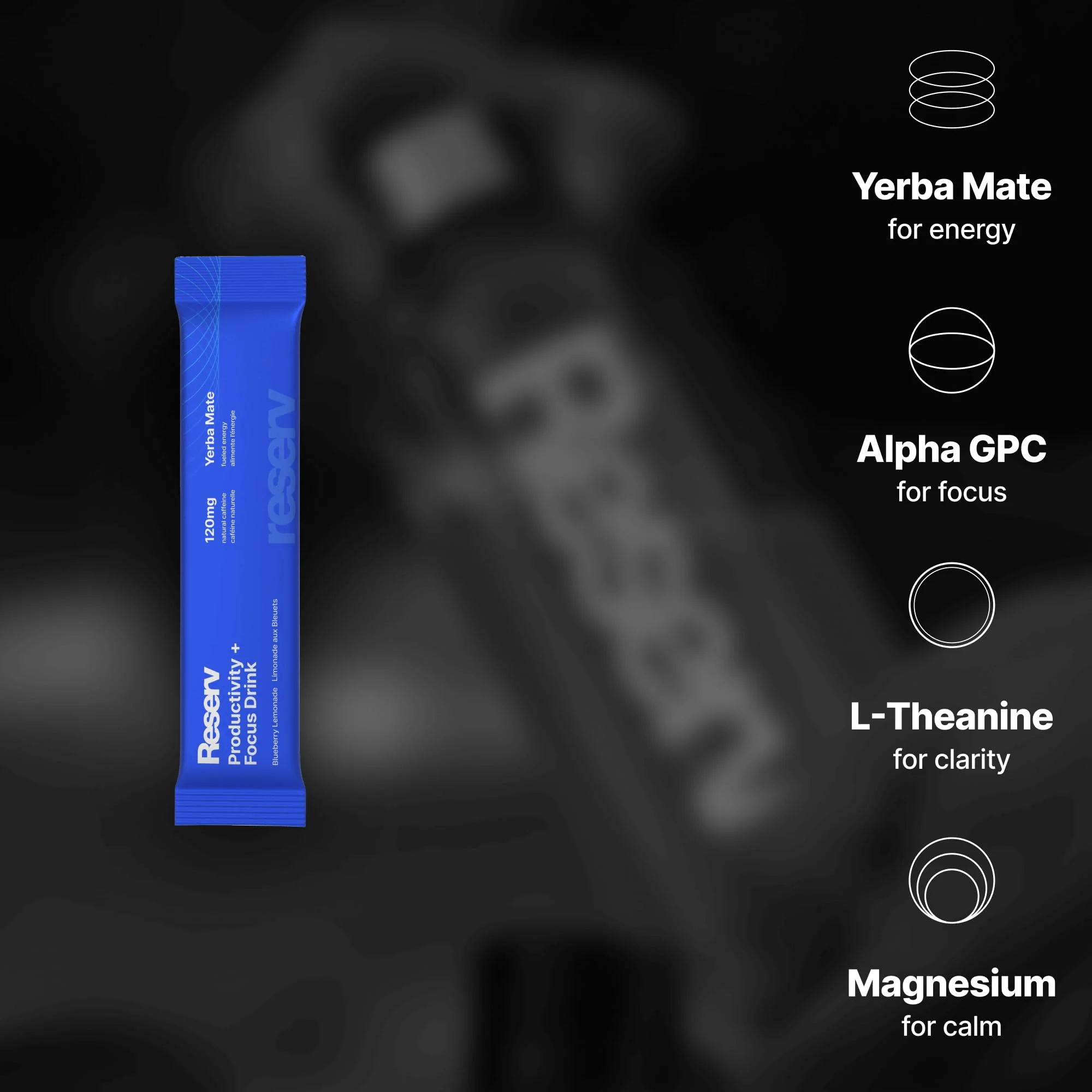 Reserv โ Energy Drink Powder โ Yerba Mate โ Blueberry Lemonade โ 24 Sticks - Canadian Distribution - Ships Free Within Canada on Orders Above CAD $199 - Image 7