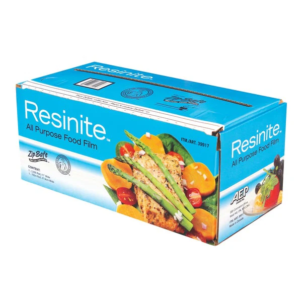 Resinite Commercial All-Purpose Plastic Food Wrap - Disposables, Restaurant Packaging and Take-Out Supplies - Canadian Distribution - Ships Free Within Canada on Orders Above CAD $199