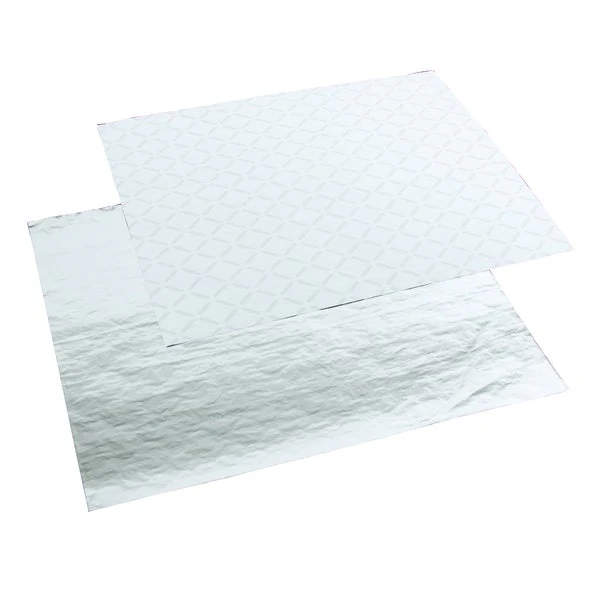 Resto Foil Paper Wrap 10.5 in x 13 in - Pack of 1,000 - Disposables, Restaurant Packaging and Take-Out Supplies - Canadian Distribution - Ships Free Within Canada on Orders Above CAD $199