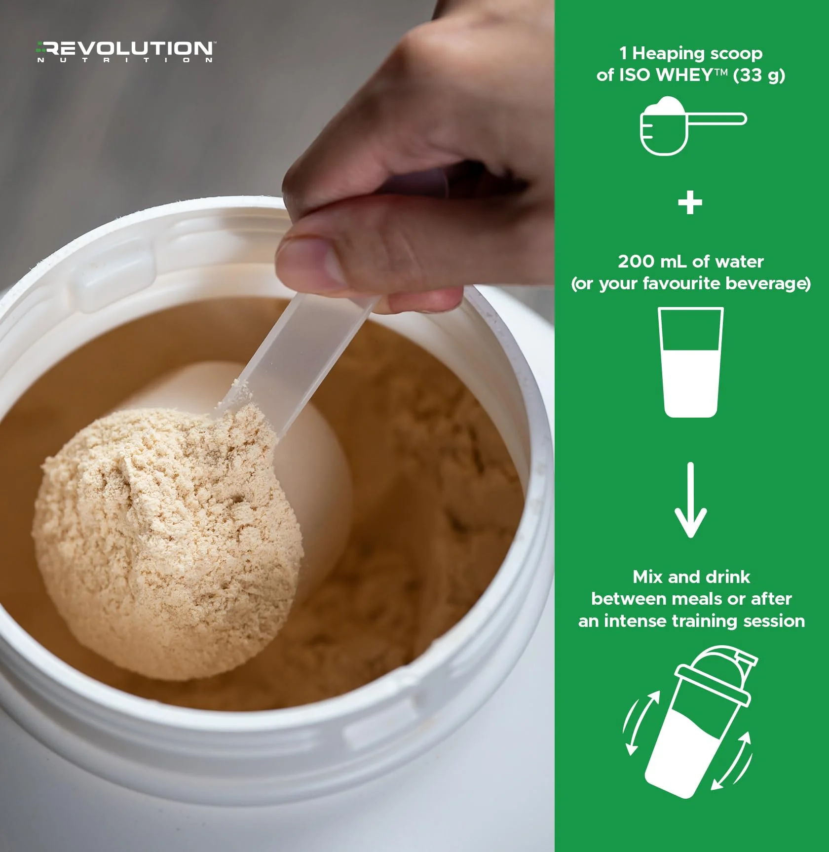 Revolution Nutrition โ Iso Whey โ Chocolate Peanut Butter Cup โ 6 lb - Canadian Distribution - Ships Free Within Canada on Orders Above CAD $199 - Image 5