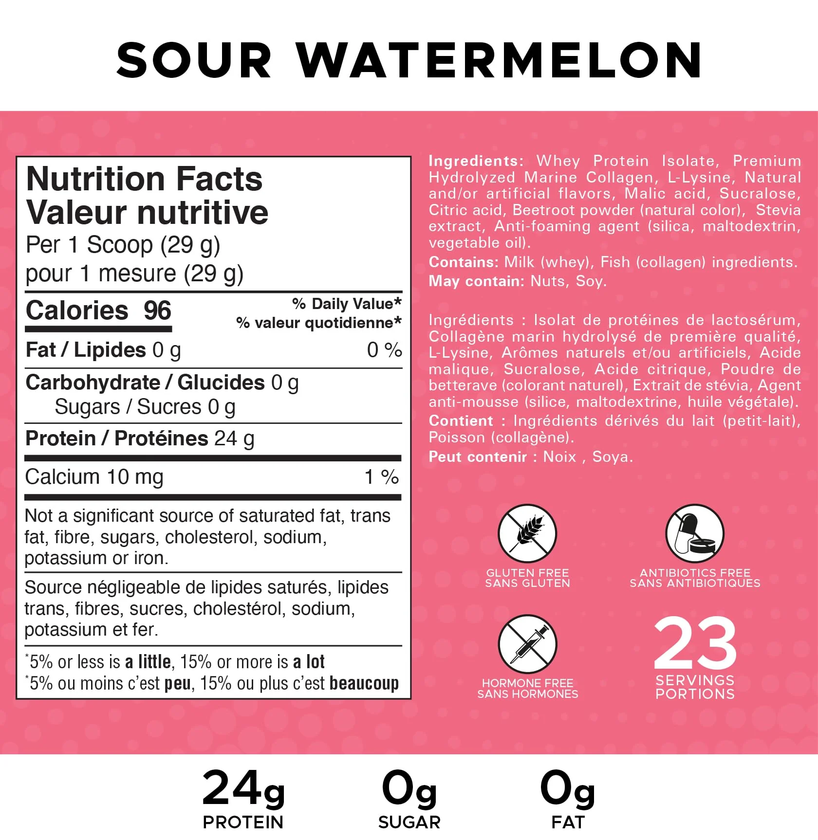 Revolution Nutrition – Splash Clear Isolate – Sour Watermelon – 667g - Canadian Distribution - Ships Free Within Canada on Orders Above CAD $199 - Image 8