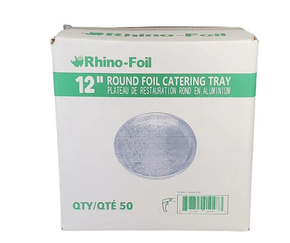 Rhino-Foil - 12" Round Catering Tray - AR201R - Image 3