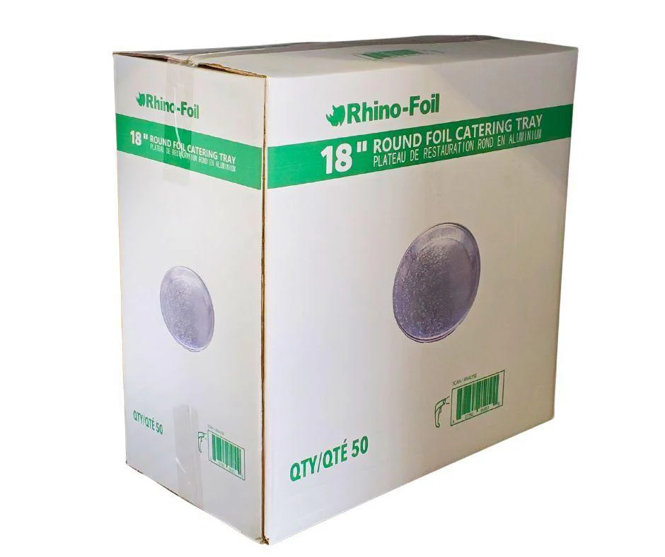 Rhino-Foil - 18" Round Catering Tray - AR205R - Image 3