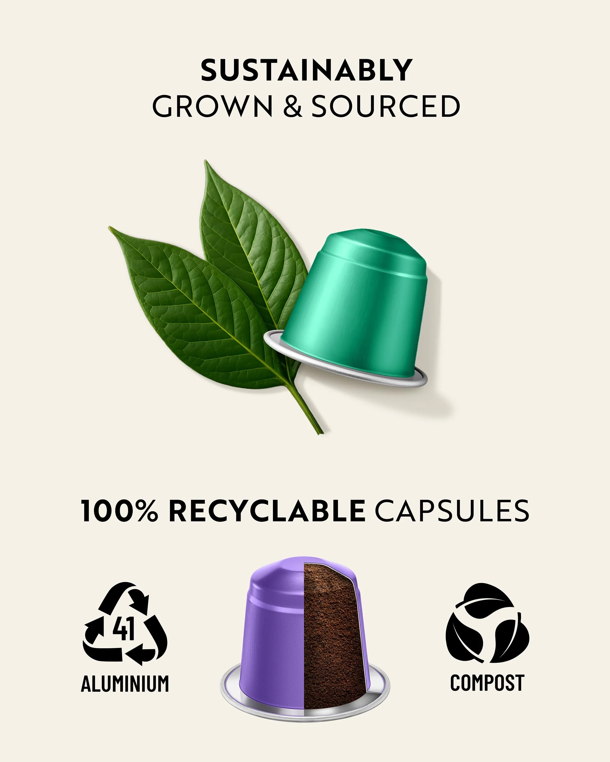 Rosso Caffè â Espresso Coffee Pods â Intense Dark Roast Variety â 120 Pods - Canadian Distribution - Ships Free Within Canada on Orders Above CAD $199 - Image 3