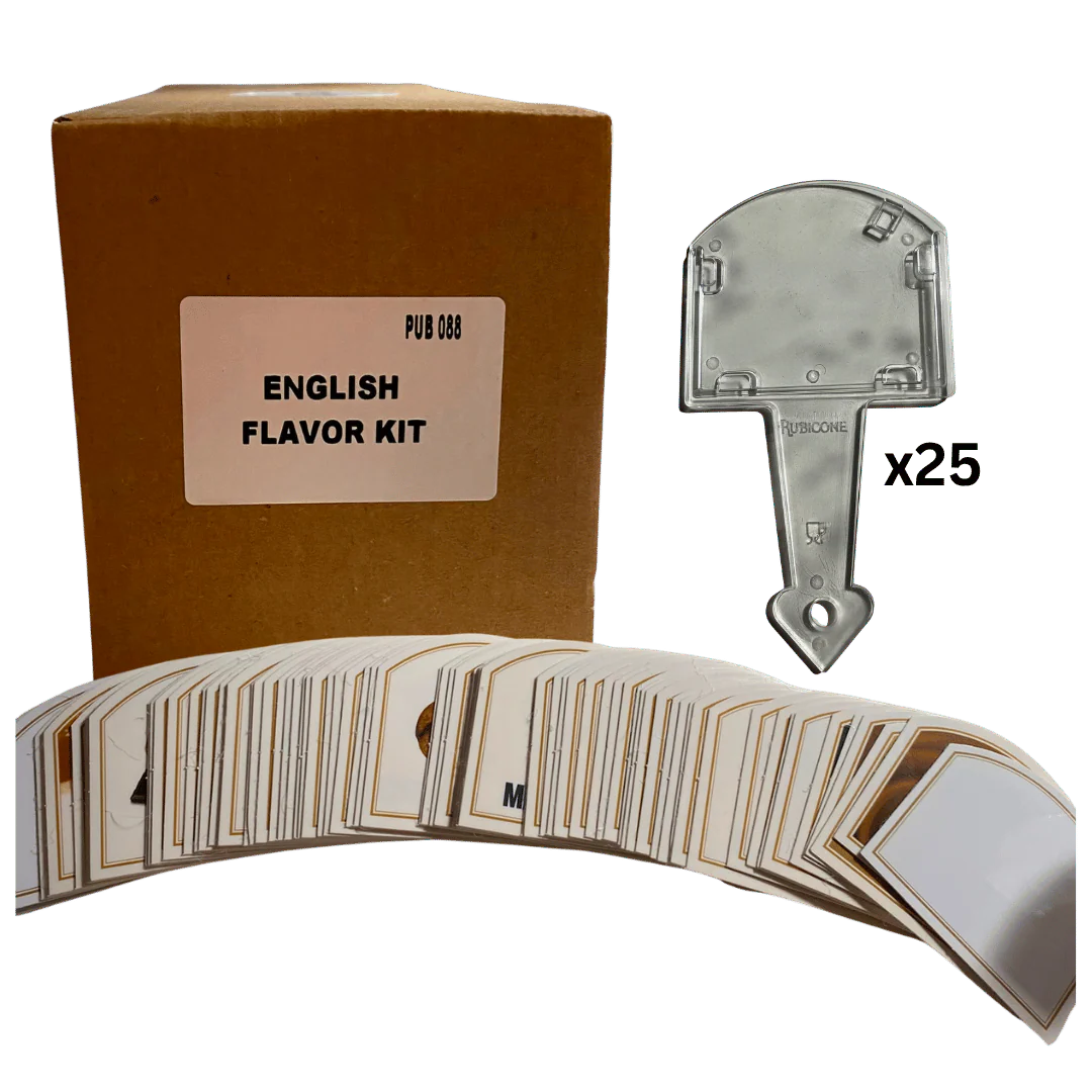 Rubicone English Flavor Tag Kit - Rubicone Canada - Ships Free Within Canada on Orders Above CAD $199