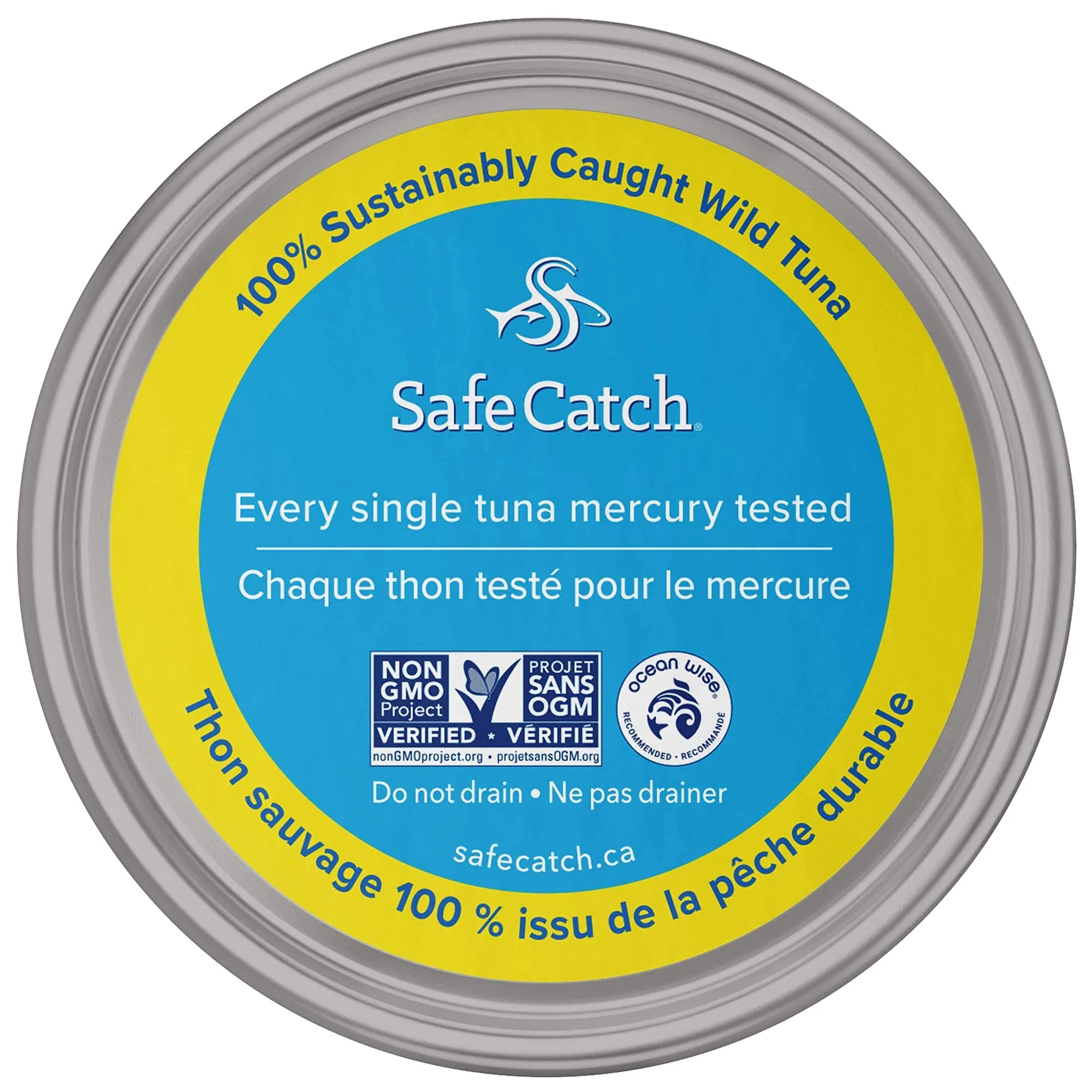 Safe Catch – Wild Tuna – Original – 12 × 5oz – Lowest Mercury Certified - Canadian Distribution - Ships Free Within Canada on Orders Above CAD $199 - Image 3
