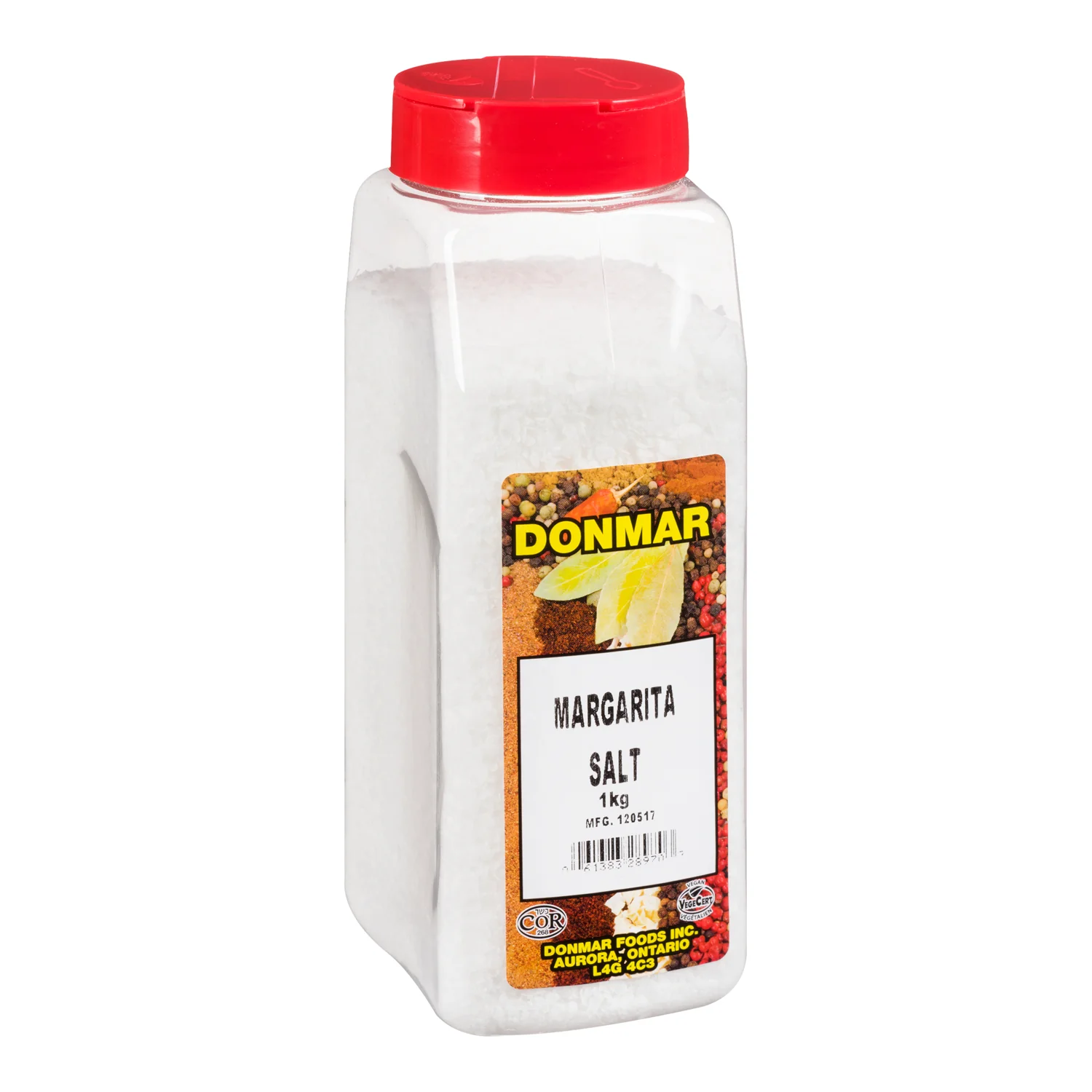 Salt Margarita - 6 x 1.00 kg - Don Mar - Restaurant and Foodservice Ingredients - Canadian Distribution - Ships Free Within Canada on Orders Above CAD $199
