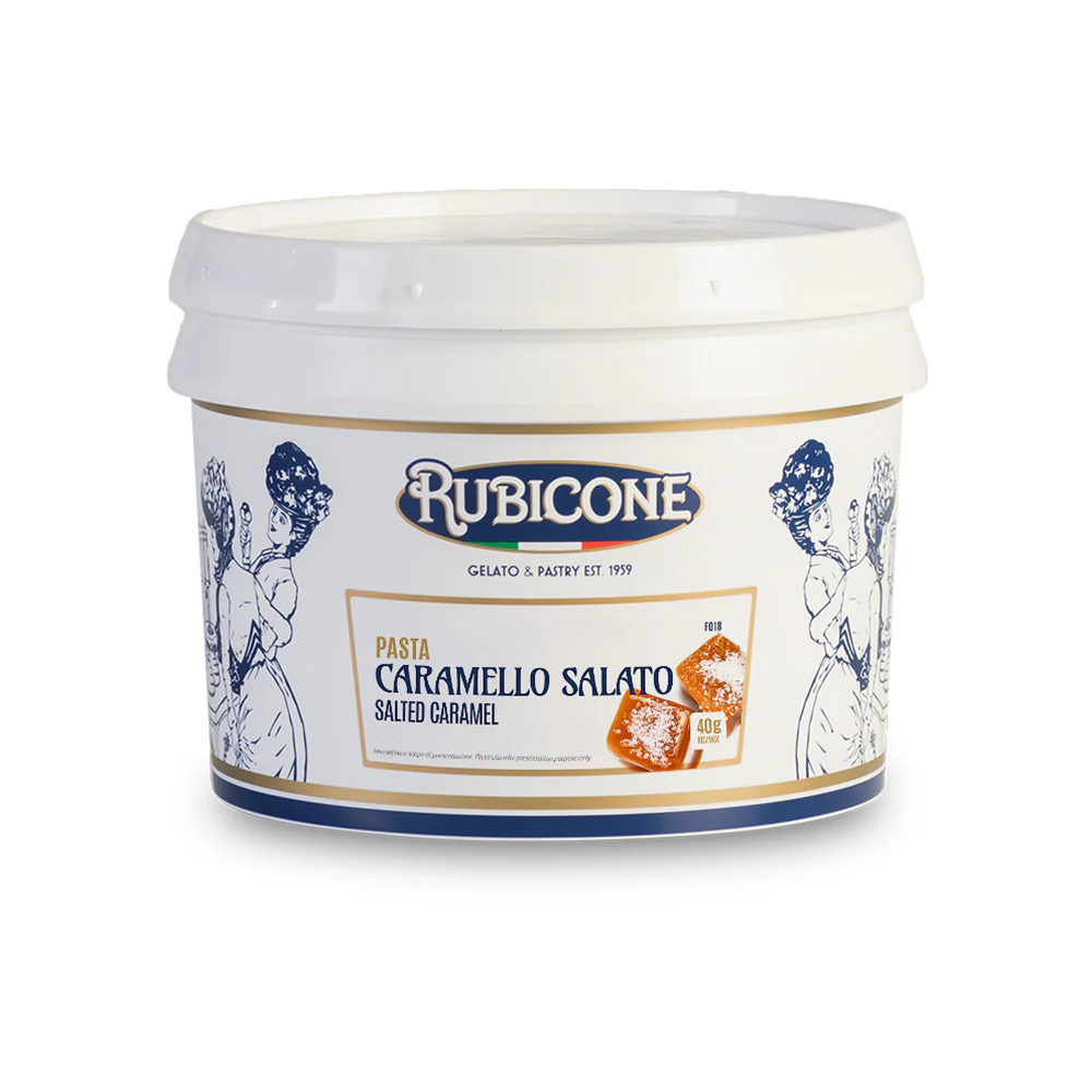 Salted Caramel Paste - Gelato Pastes - 3 KG Bucket - Rubicone Canada - Ships Free Within Canada on Orders Above CAD $199 - Image 2