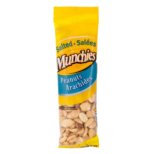 Salted Peanuts - 4 Cases x 12 Packs x 55 g - Munchies - Canadian Distribution - Ships Free Within Canada on Orders Above CAD $199 - Image 2