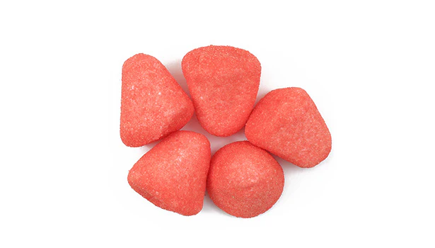 Sanded Strawberry Marshmallows - 8.8 LB Box - Premium Ice Cream and Dessert Toppings, Mix-Ins and Inclusions - Ships Free Within Canada on Orders Above CAD $199