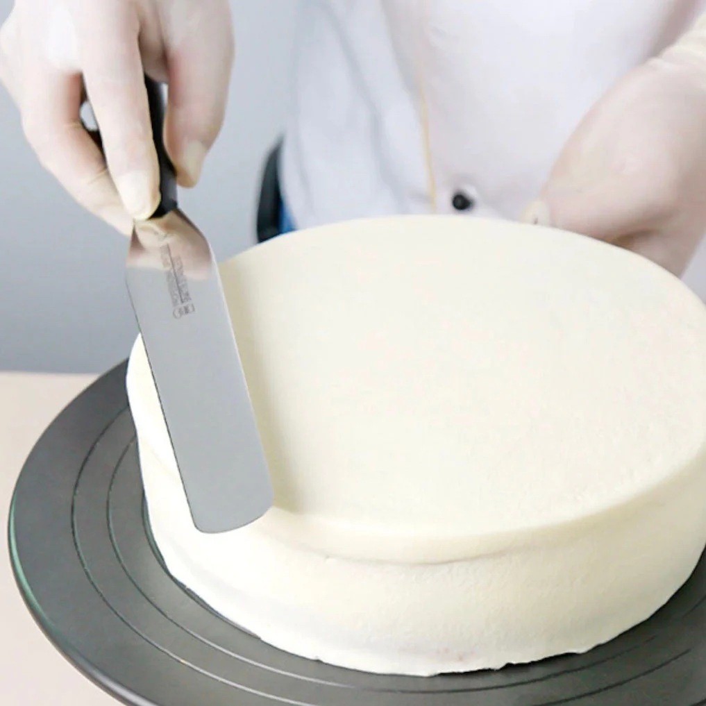SANNENG Japanese-Style Cake Smoothing Spatula (Kanto-Ko Style) - Canadian Distribution - Ships Free Within Canada on Orders Above CAD $199 - Image 2