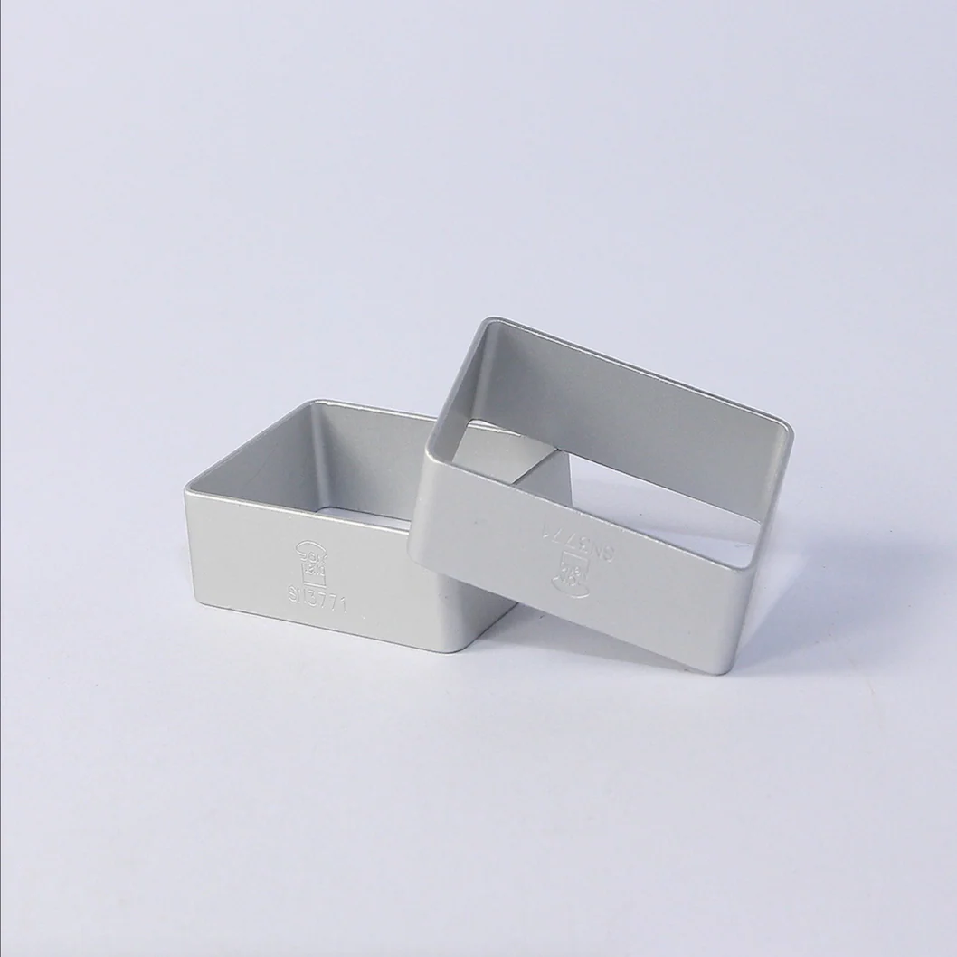 SANNENG Rectangular Pineapple Cake Ring, Anodized Aluminum, 1.9 Ă— 1.4 in - Canadian Distribution - Ships Free Within Canada on Orders Above CAD $199 - Image 4