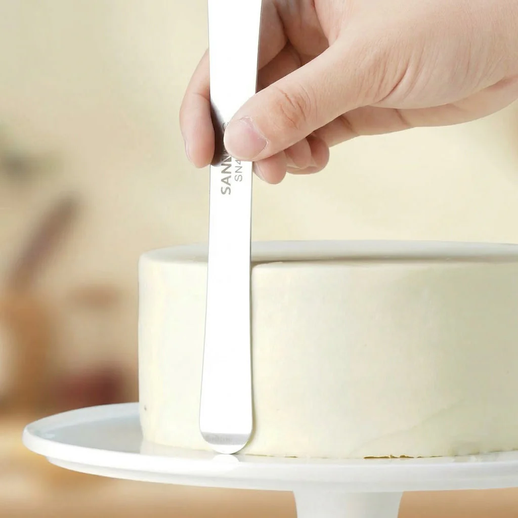 SANNENG Stainless Steel Multi-Purpose Spatula, 8 in - Canadian Distribution - Ships Free Within Canada on Orders Above CAD $199 - Image 4