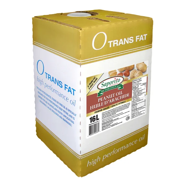 Saporito Peanut Oil - 2 x 16 L - Grocery and Food Items - Canadian Distribution - Ships Free Within Canada on Orders Above CAD $199