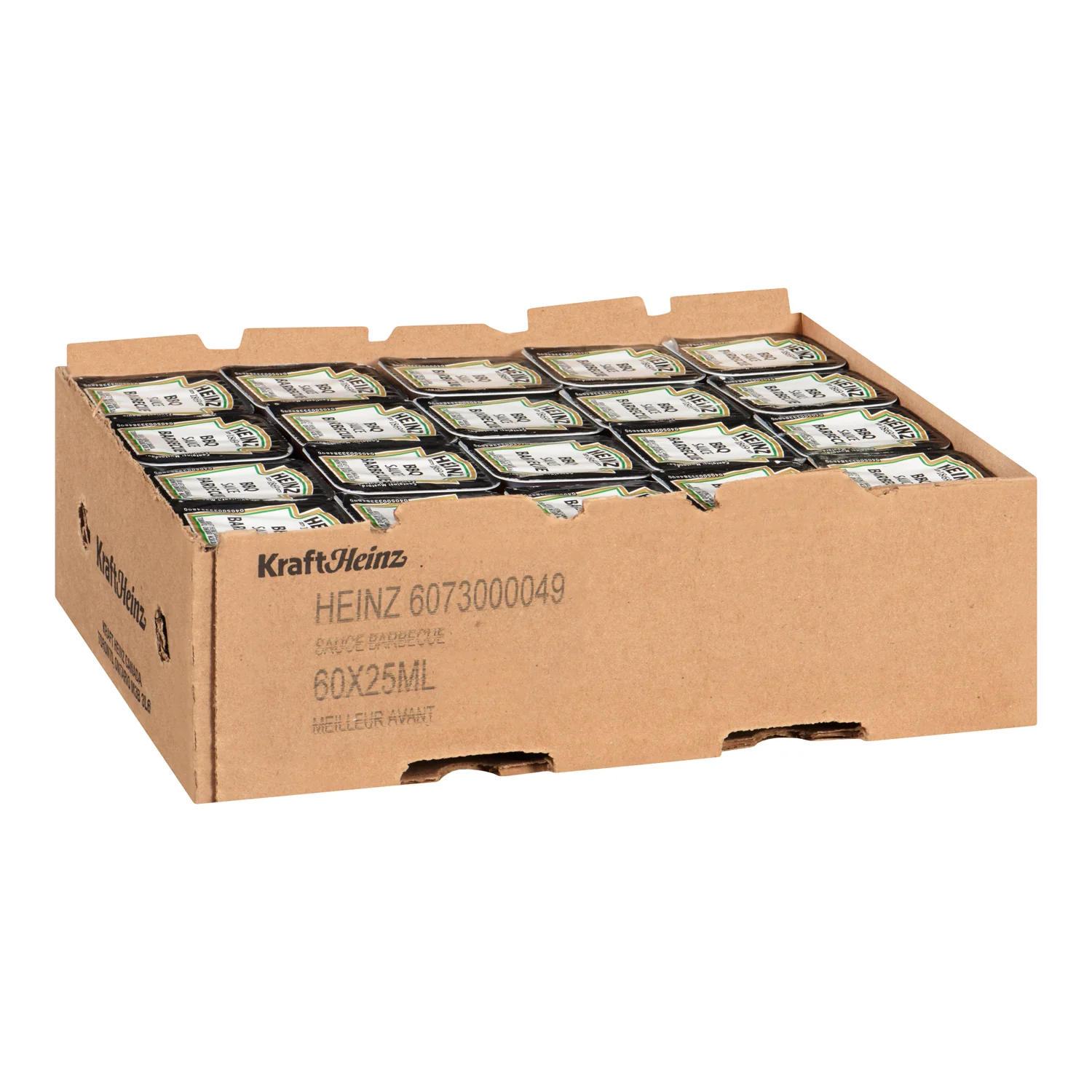 Sauce BBQ Heinz - 120 x 25 mL - Heinz - Restaurant and Foodservice Ingredients - Canadian Distribution - Ships Free Within Canada on Orders Above CAD $199 - Image 4
