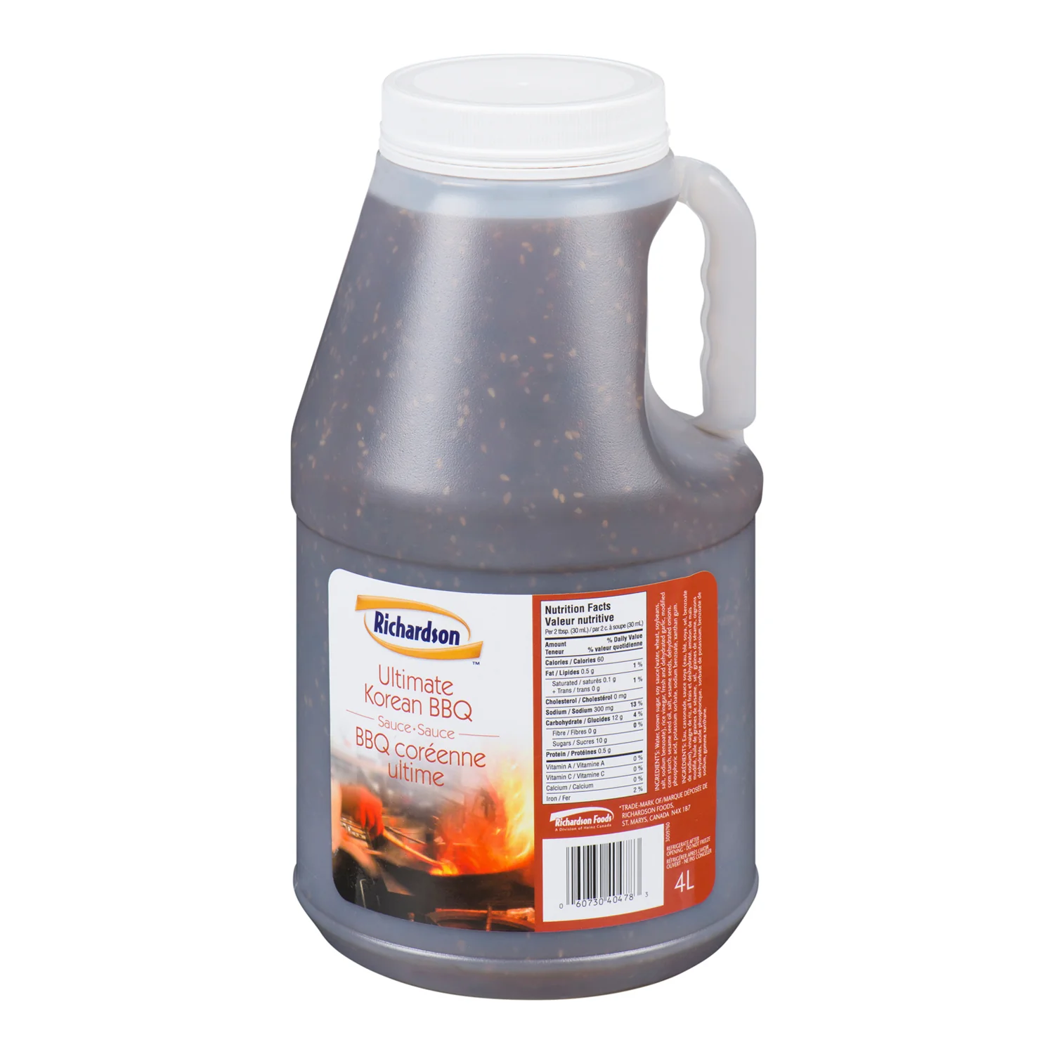 Sauce BBQ Korean - 2 x 4 L - Heinz - Restaurant and Foodservice Ingredients - Canadian Distribution - Ships Free Within Canada on Orders Above CAD $199