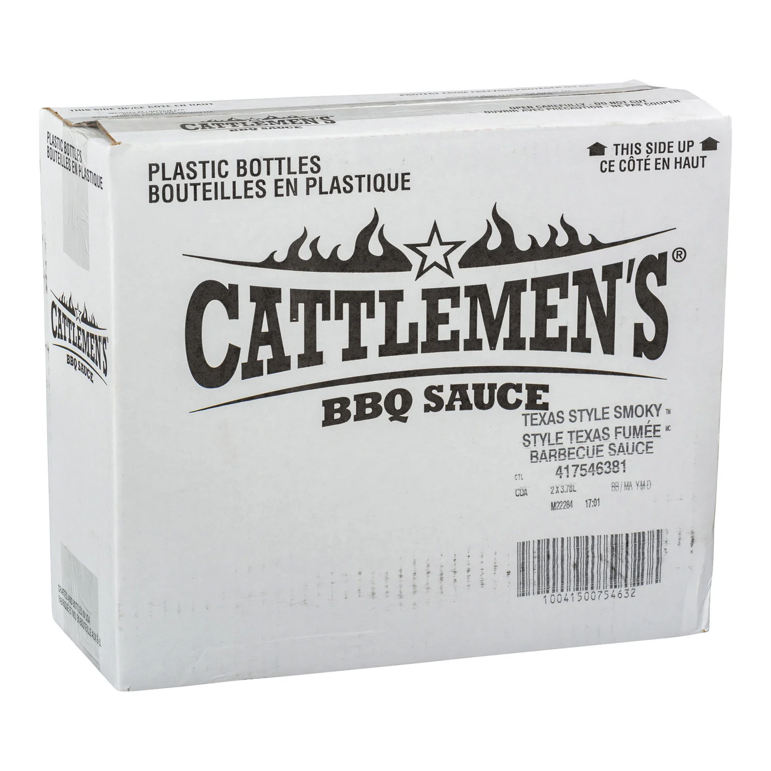 Sauce BBQ Smokey Texas Style - 2 x 3.78 L - Cattlemen's - Restaurant and Foodservice Ingredients - Canadian Distribution - Ships Free Within Canada on Orders Above CAD $199 - Image 2