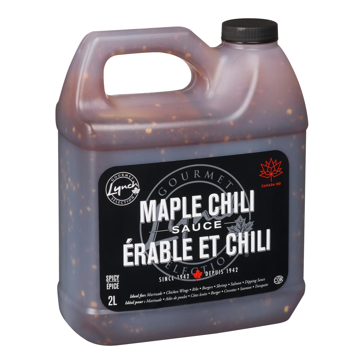 Sauce Chili Maple - 2 x 2 L - Lynch - Baking Mixes and Ingredients - Canadian Distribution - Ships Free Within Canada on Orders Above CAD $199