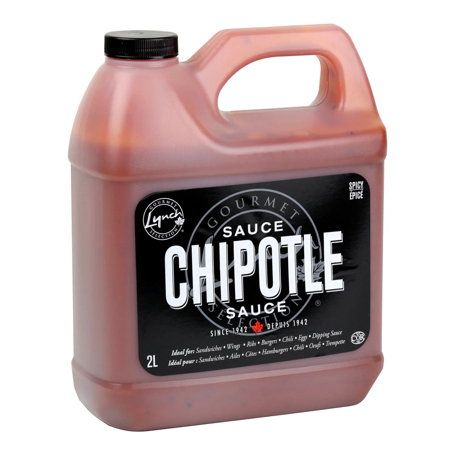 Sauce Chipotle - 2 x 2 L - Lynch - Restaurant and Foodservice Ingredients - Canadian Distribution - Ships Free Within Canada on Orders Above CAD $199
