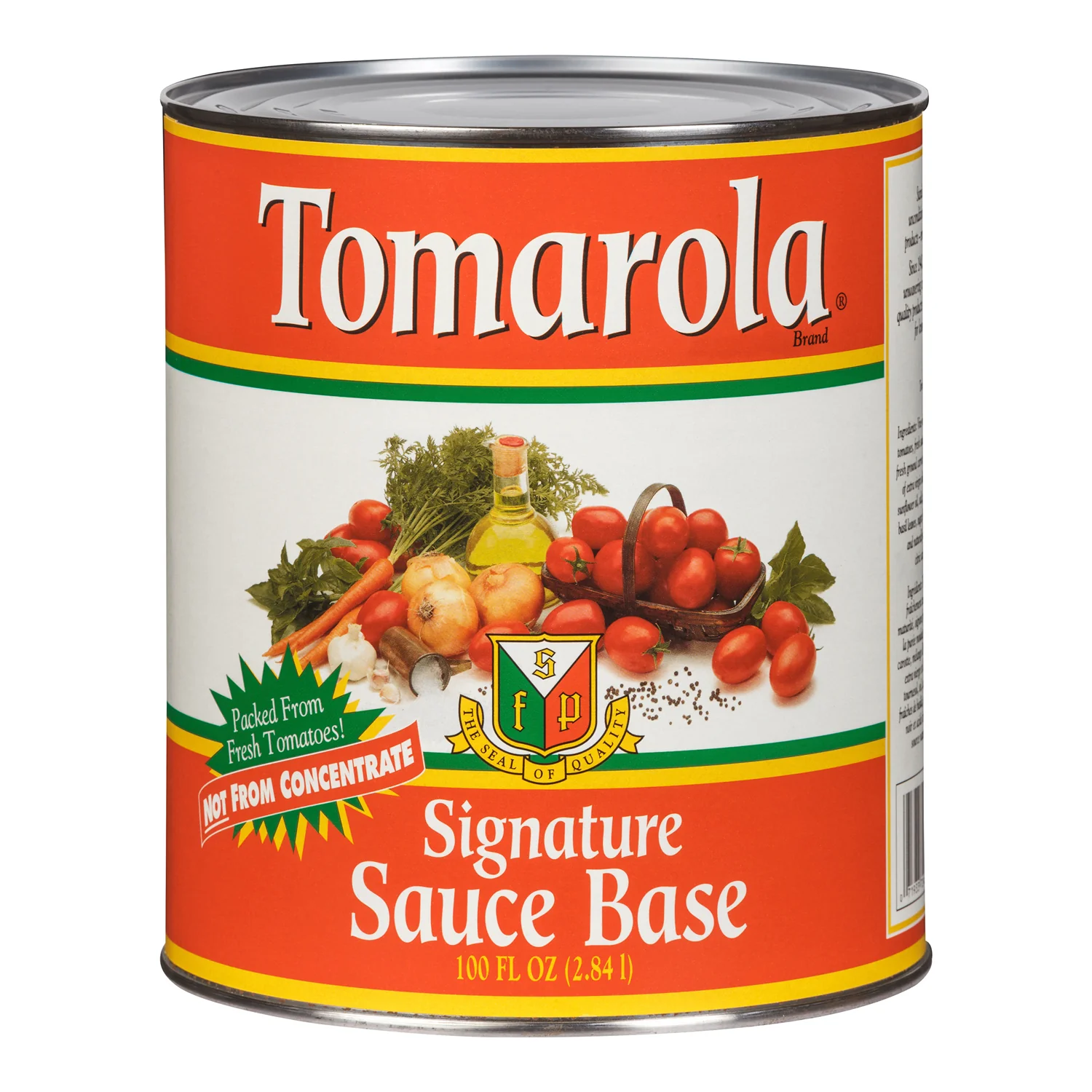 Sauce Pasta Tomarola - 6 x 2.84 L - Tomarola - Restaurant and Foodservice Ingredients - Canadian Distribution - Ships Free Within Canada on Orders Above CAD $199