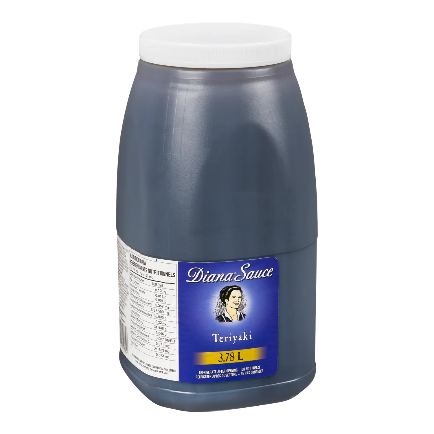 Sauce Teriyaki - 2 x 3.78 L - Diana Sauce - Restaurant and Foodservice Ingredients - Canadian Distribution - Ships Free Within Canada on Orders Above CAD $199