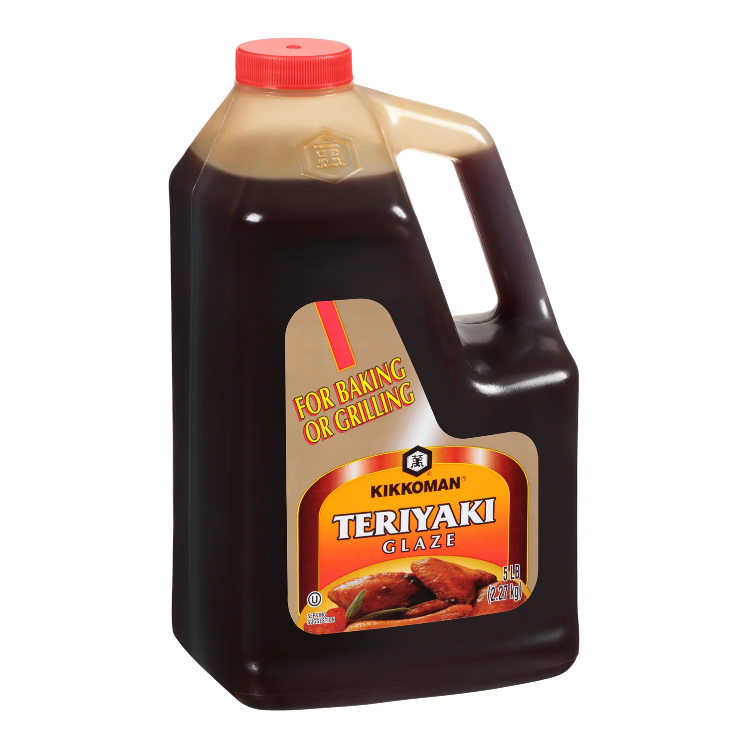 Sauce Teriyaki Glaze - 6 x 5 lbs - Kikkoman - Restaurant and Foodservice Ingredients - Canadian Distribution - Ships Free Within Canada on Orders Above CAD $199