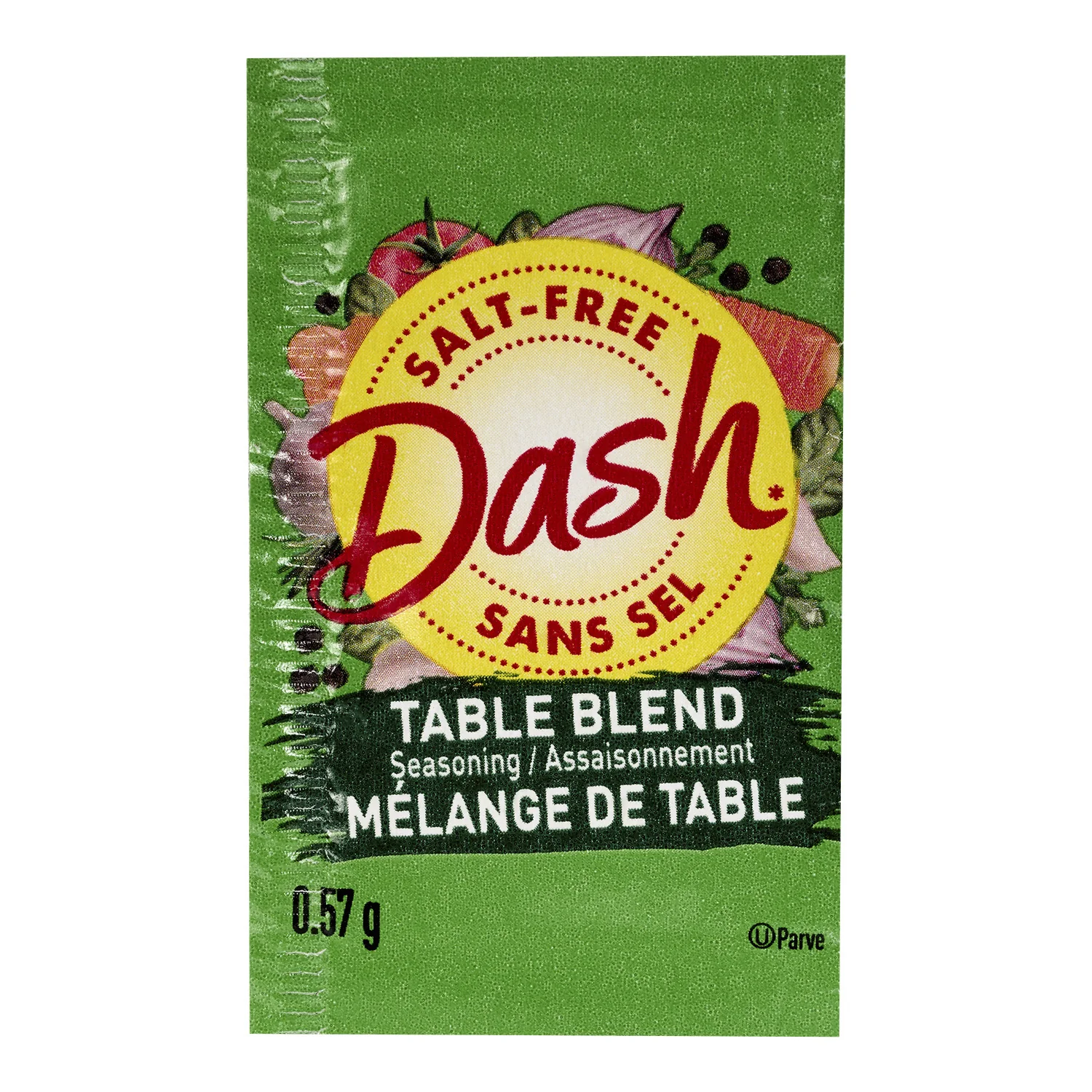 Seasoning Blend Table Pouch - 1 x 500 count - Dash - Restaurant and Foodservice Ingredients - Canadian Distribution - Ships Free Within Canada on Orders Above CAD $199