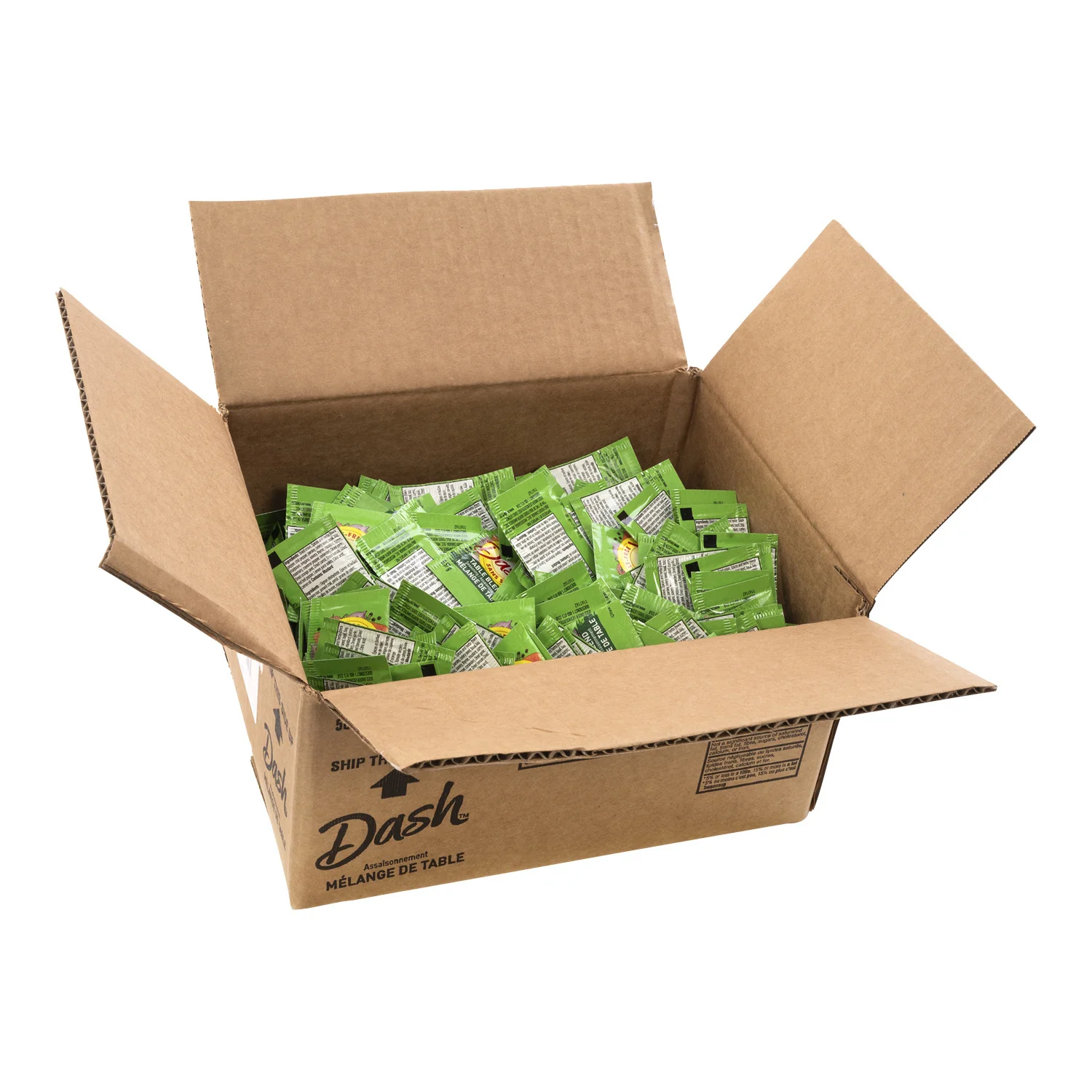 Seasoning Blend Table Pouch - 1 x 500 count - Dash - Restaurant and Foodservice Ingredients - Canadian Distribution - Ships Free Within Canada on Orders Above CAD $199 - Image 3