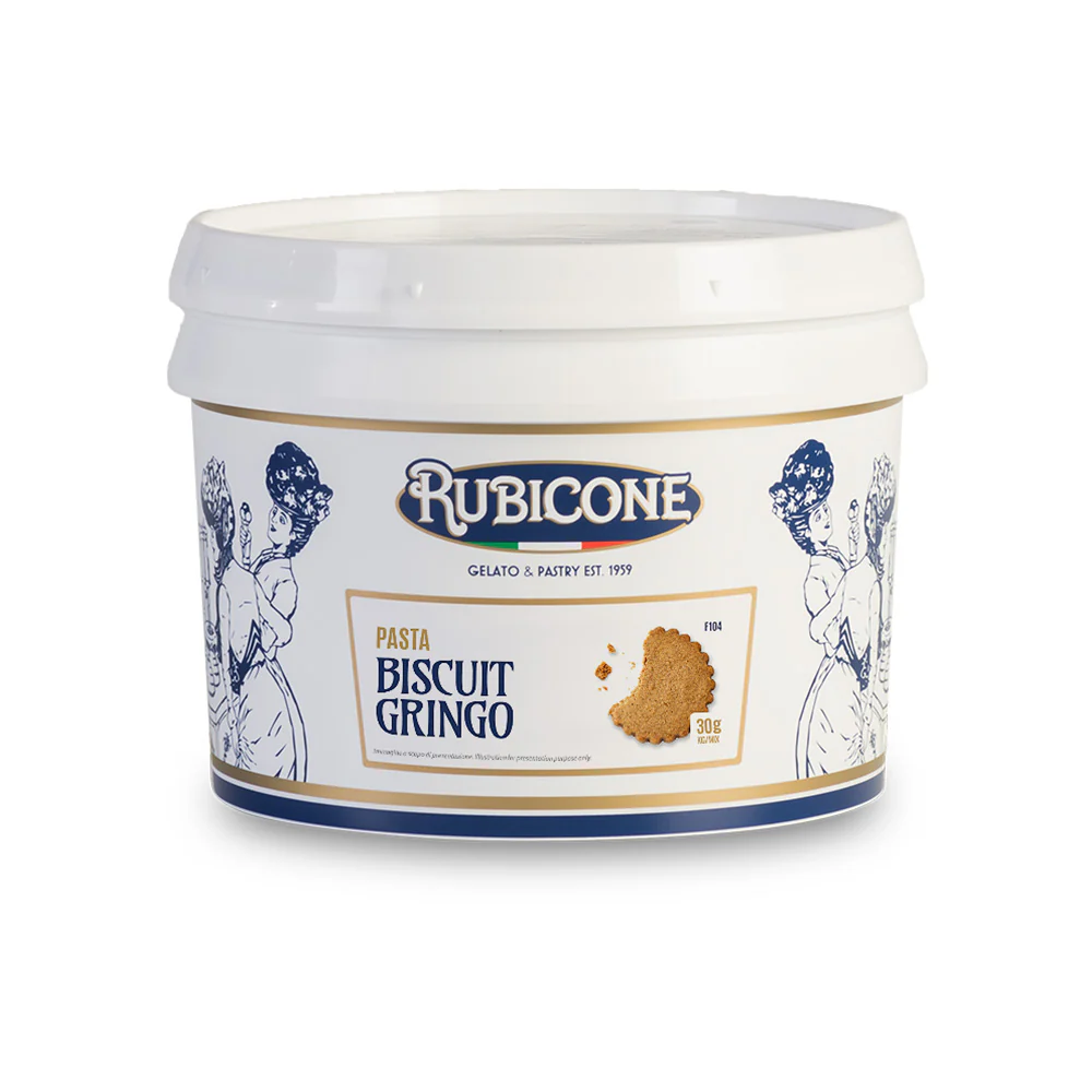 Shortbread Butter Biscuit Paste - Gelato Pastes - 3 KG Bucket - Biscuit Gringo - Rubicone Canada - Ships Free Within Canada on Orders Above CAD $199 - Image 2