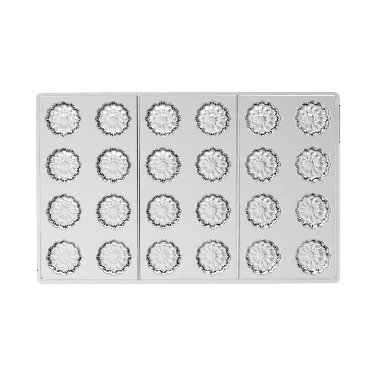 SILIKOMART Cannelé P Tritan Chocolate Mould, Praline - Canadian Distribution - Ships Free Within Canada on Orders Above CAD $199 - Image 2