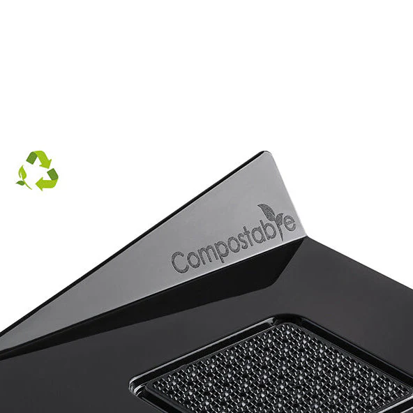 SILIKOMART Compostable Black Trays, Square 83Ă—83 mm - Canadian Distribution - Ships Free Within Canada on Orders Above CAD $199 - Image 3