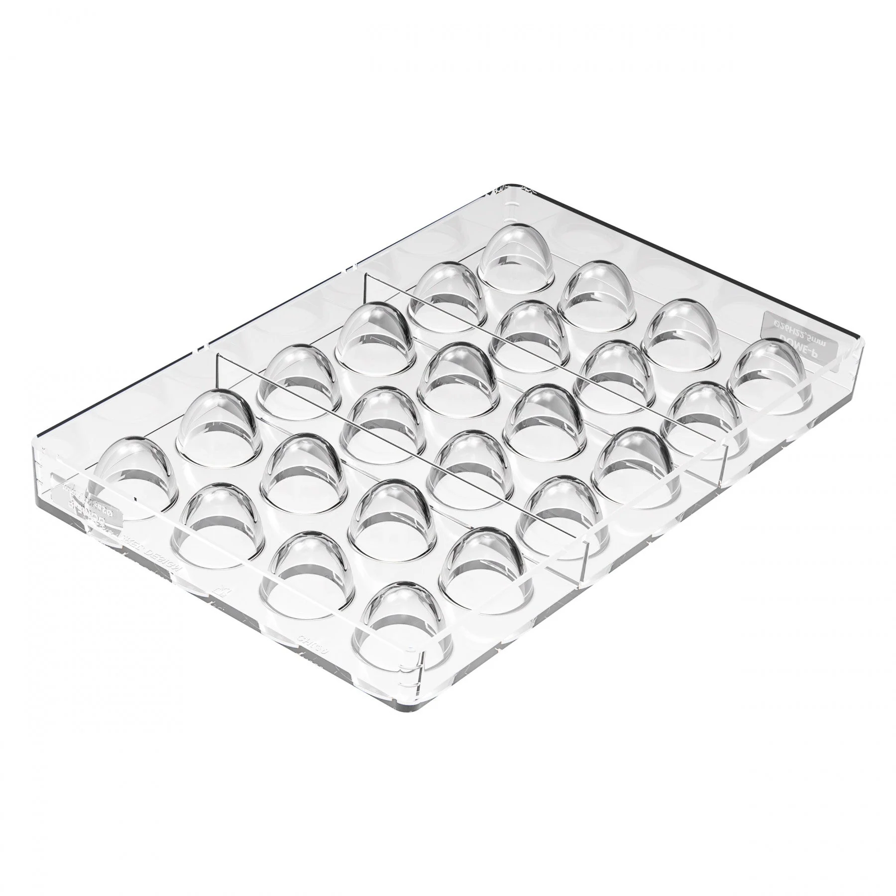 SILIKOMART Dome 01 Tritan Chocolate Mould Kit, Bonbon - Canadian Distribution - Ships Free Within Canada on Orders Above CAD $199 - Image 3