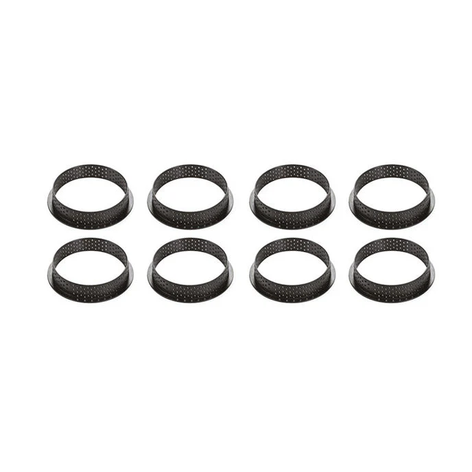 SILIKOMART Perforated Non-Stick Tart Rings (Pre-order Only) - Canadian Distribution - Ships Free Within Canada on Orders Above CAD $199 - Image 4