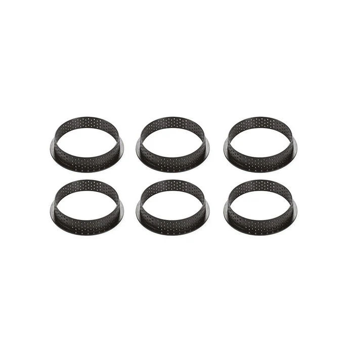 SILIKOMART Perforated Non-Stick Tart Rings (Pre-order Only) - Canadian Distribution - Ships Free Within Canada on Orders Above CAD $199 - Image 5