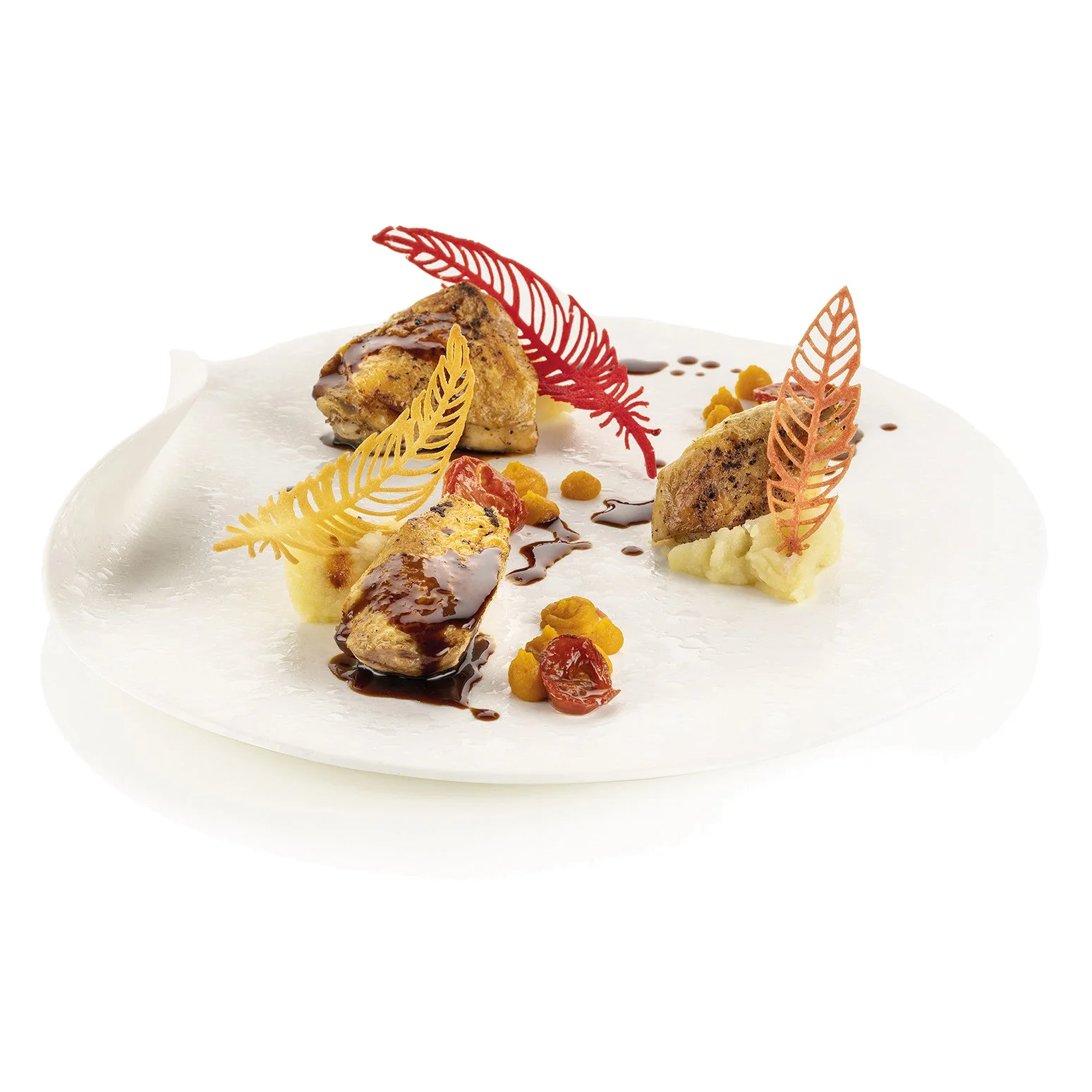 SILIKOMART Piuma Silicone Decor Mould for Tuile and Chocolate - Canadian Distribution - Ships Free Within Canada on Orders Above CAD $199 - Image 3