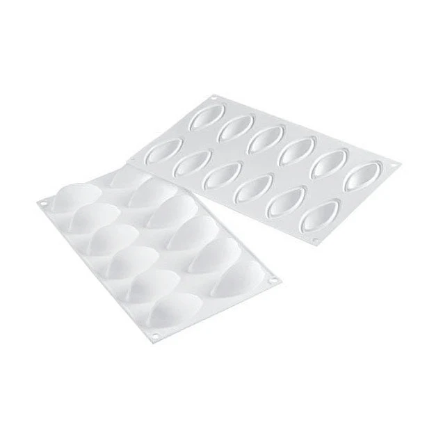 SILIKOMART Quenelle 24 (Silicone Mould) - Canadian Distribution - Ships Free Within Canada on Orders Above CAD $199 - Image 2