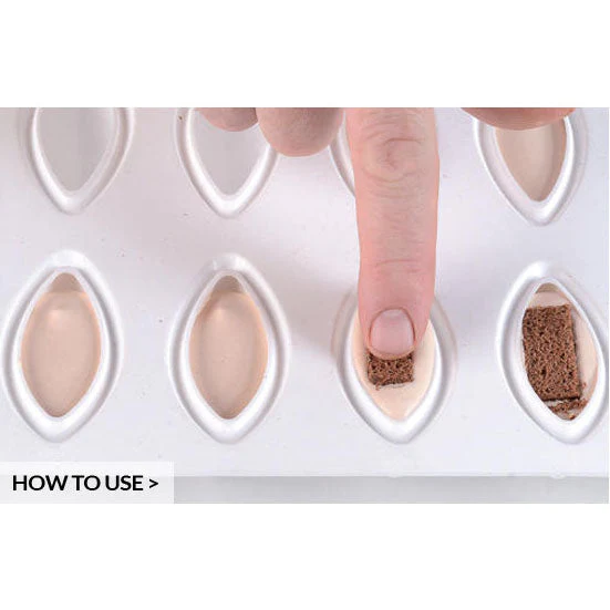 SILIKOMART Quenelle 24 (Silicone Mould) - Canadian Distribution - Ships Free Within Canada on Orders Above CAD $199 - Image 4