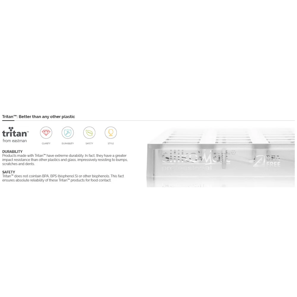 SILIKOMART Riga T Tritan Chocolate Mould, Tablet - Canadian Distribution - Ships Free Within Canada on Orders Above CAD $199 - Image 3