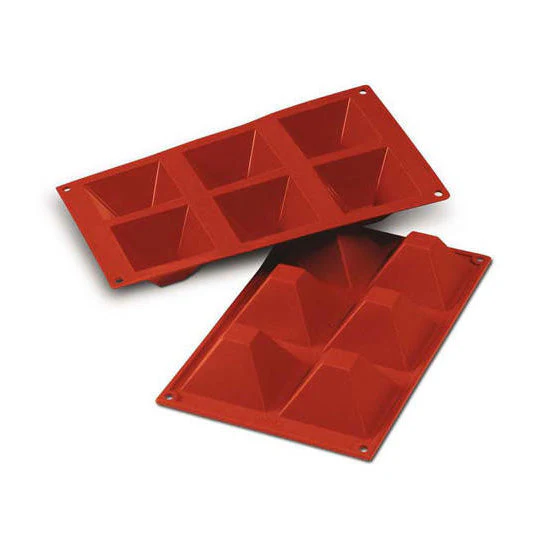 SILIKOMART SF007 Pyramid Silicone Mould 71 x 71 mm - Canadian Distribution - Ships Free Within Canada on Orders Above CAD $199